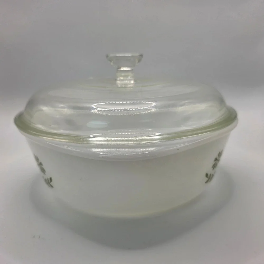 Glasbake vintage milk